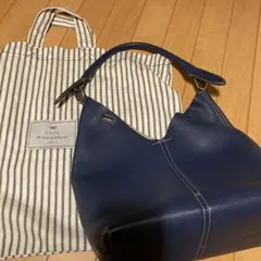 ANNA HINDMARCH ネイビー トートバッグのサムネイル