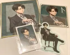 進撃の巨人　リヴァイ ティータイムver. ミニ色紙、特典ブロマイド等