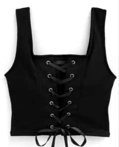 GRL カップ付きレースアップタンクトップ[dk1203]のサムネイル