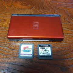 ニンテンドーDS Lite レッド 本体、ソフトセット(ジャンク品)