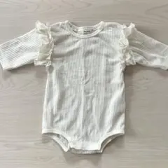 ♡フリルワッフルロンパース♡