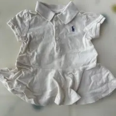 Ralph Lauren 18M ホワイトポロシャツ