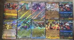 ポケモンカード　汎用RRカードセット　メガルカリオex他