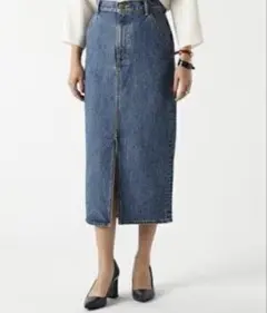 BLACK by moussy デニム タイトスカート