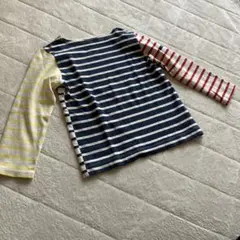 SHIPS ボーダー　長袖カットソー 110