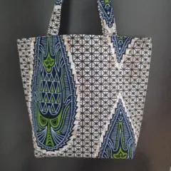 ハンドメイド/トートバック/アフリカ布/アフリカン②