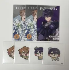 伏見ガク 剣持刀也 メタルカード ランダムステッカー 8周年