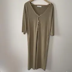 AZUL BY moussy ロングカーディガン　ベージュ