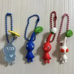 ピクミン ストラップ　まとめ売り4つセット