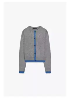 【完売品】ZARA コンビニットカーディガン Mサイズ　試着のみ