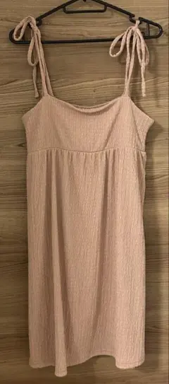 GU テクスチャーキャミソールミニワンピース