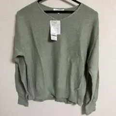 【GLOBAL WORK 】スッキレイVネックプルオーバー