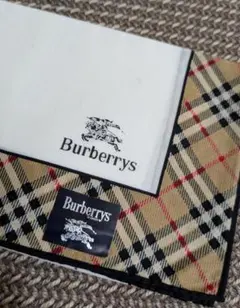 Burberrys★チェック柄 大判ハンカチ