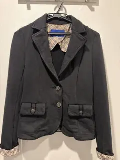 BURBERRY バーバリー　ブルーレーベル　ジャケット　裏地チェック　38のサムネイル