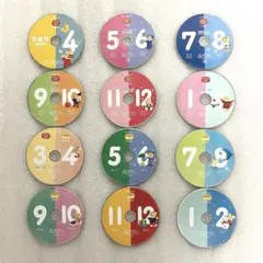 こどもちゃれんじぷち ぽけっと DVD 12枚セット （1〜3歳児）