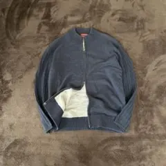 00s archive y2k CHAPS ドライバーズニット　ダブルジップ　L