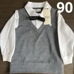 【新品未使用】90cm フォーマル 子供服 入園 冠婚葬祭