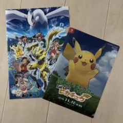 ポケモン　みんなの物語　レッツゴーイーブイピカチュウ　クリアファイル