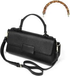 本革製2way ハンドバッグ ショルダーバッグ レディース