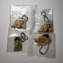 化物語　カプセルトイ　キーホルダー　偽物語