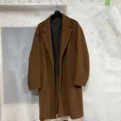 GU ブラウン チェスターコート