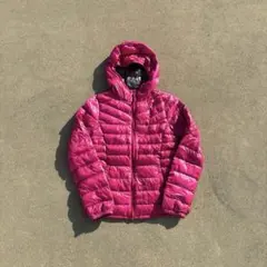 ま*る様 archive old uniqlo pink down jacket