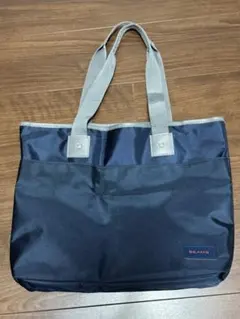 BEAMS ネイビー トートバッグ