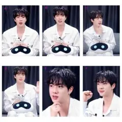 《JIN-27》BTS L版写真 ソクジン 6枚セット