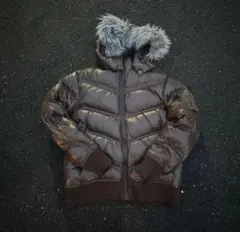 00s オールドユニクロ　old uniqlo ファーダウン y2k