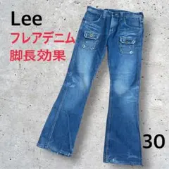 Lee リー ブッシュパンツ デニム ジーンズ フレア 95200 日本製 30