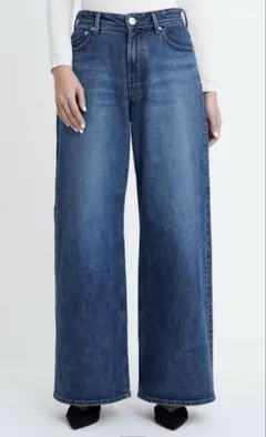 美品　YANUK kate OUB 22 新品タグ付】Yanuk ヤヌーク ルーズバギーデニム Kate 22 OUB - メルカリ