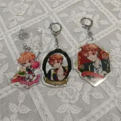 ツイステ エース・トラッポラ アクリルチャーム 3種セット
