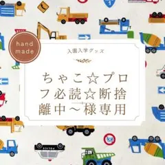 차코 ☆ 프로필 필독 ☆ 정돈용 ~ 사마 전용 [도시락 3봉지] 핸드메이드 주문