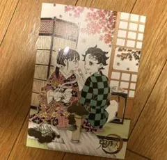 鬼滅の刃 吾峠呼世晴原画展 箔押しイラストカードコレクション 炭治郎 カナヲ