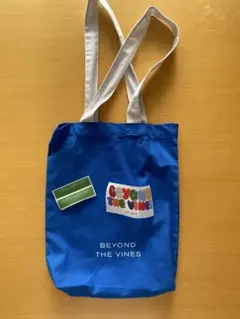 BEYOND THE VINES ビヨンドザバインズ　青 トートバッグ
