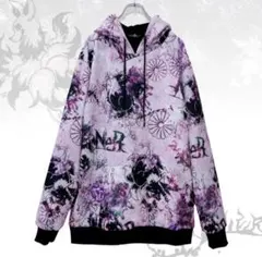 【おまけ付】NieR 内側防寒ふわもこ 和柄九尾 PULLOVER PARKAのサムネイル