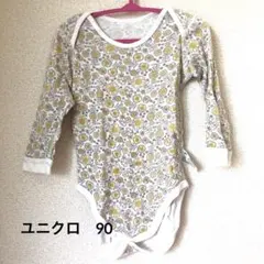 ユニクロ　ロンパース　90