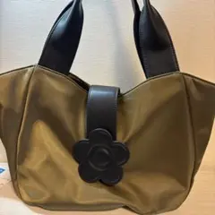 オリーブグリーン トートバッグ