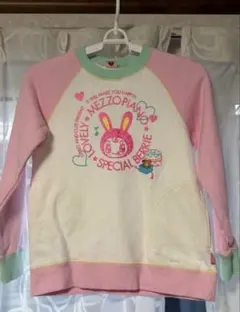 mezzo piano トレーナー　ベリエちゃん　平成　レトロ