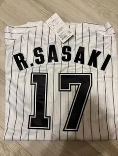 千葉ロッテマリーンズ 佐々木朗希ユニフォーム　Oサイズ