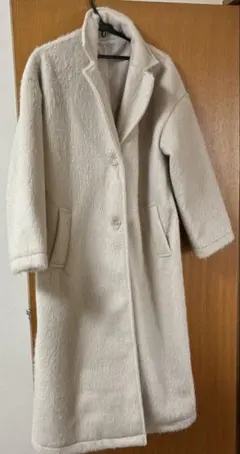 ロングコート　ベージュ