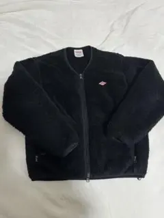 DANTON ブラック フリースジャケット