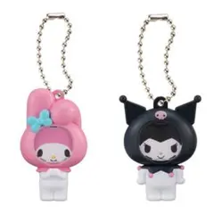 【新品未開封】サンリオキャラクターズ フォトフレームマスコット マイメロ クロミ