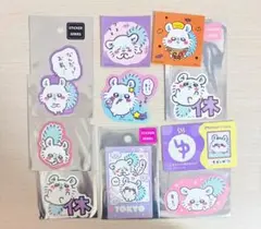 ちいかわ　モモンガ　スマホに貼れるサイズのステッカー　カードなど　セット