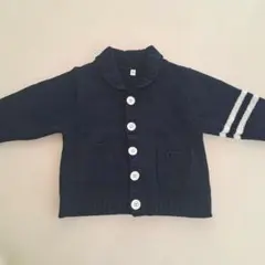 西松屋 ネイビー カーディガン 100