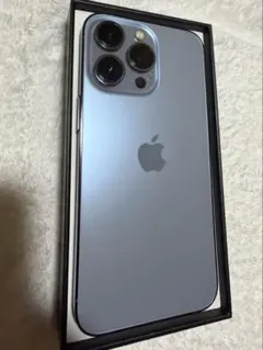 iPhone13Pro256GBシエラブルー77%箱有