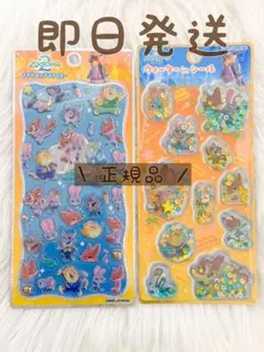 ズートピア　プチドロップステッカー　ウォーターインシール　正規品