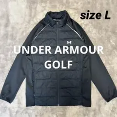 UNDER ARMOUR GOLF ハイブリッドダウン ブラック　Lサイズ