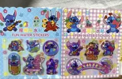 リロとスティッチ ファンウォーターステッカー 8枚入り
