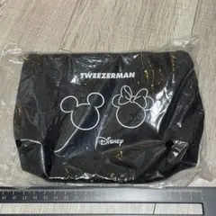 Tweezerman Disney ポーチ 黒 ミッキー ミニー